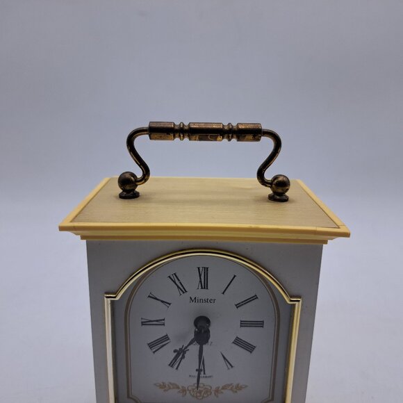 Vintage Minster Mantel Clock -Functional, Made in West Germany - Picture 10 of 11